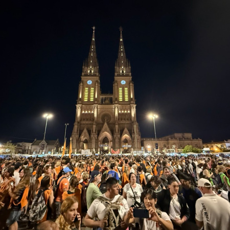 Luján se alista para recibir más de un millón de fieles en la 52ª Peregrinación Juvenil