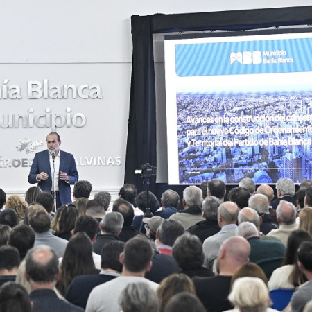 Bahía Blanca cerca de un nuevo Código Urbano: el Municipio y el sector privado alinean la planificación