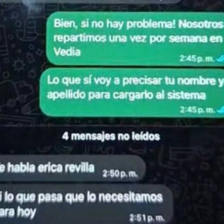 Alertan por mensajes falsos enviados a nombre de la intendenta Erica Revilla