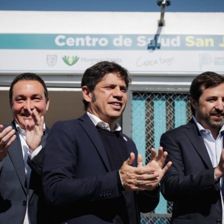 Kicillof inauguró un CAPS y destacó la ampliación de derechos en Florencio Varela
