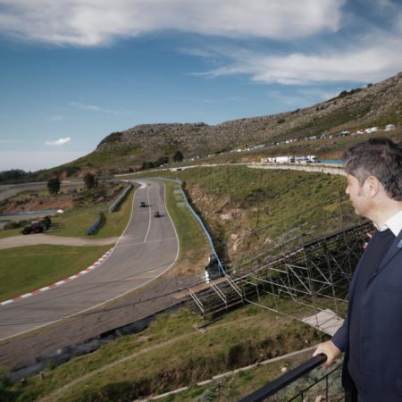 Balcarce recuperó el Fangio y Kicillof defendió la inversión