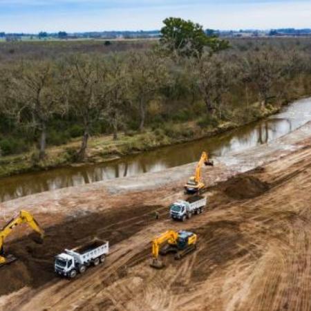 PBA refuerza las obras hidráulicas ante el riesgo de inundaciones por El Niño