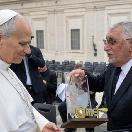 Ricardo Diab llevó al papa León XIV la voz federal de las pymes argentinas