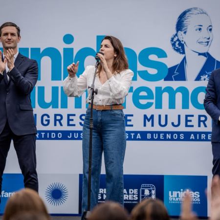 Mariel Fernández en el PJ bonaerense: "Las mujeres estamos para incomodar y transformar"