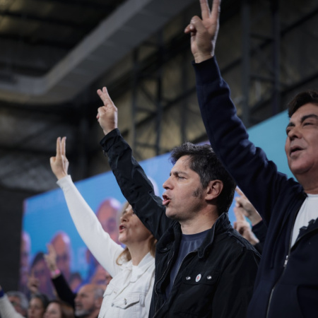 Multitudinario acto del PJ bonaerense en La Matanza por el 17 de Octubre