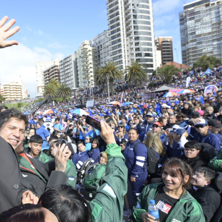 Kicillof abrió los Juegos Bonaerenses en Mar del Plata y cuestionó el ajuste de Milei en deporte