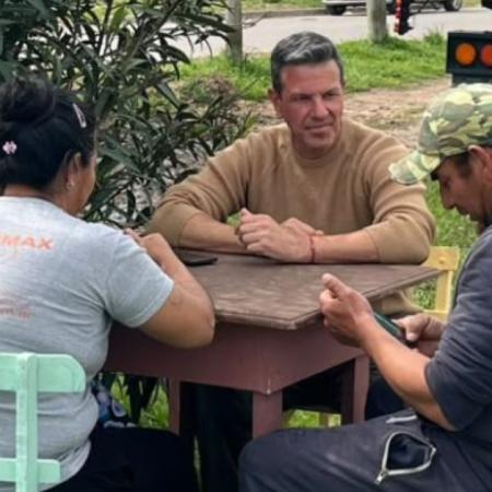Sciaini llevó el gabinete al barrio Federal para escuchar reclamos