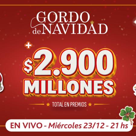Ya está a la venta el Gordo de Navidad bonaerense con más de $2.900 millones en premios