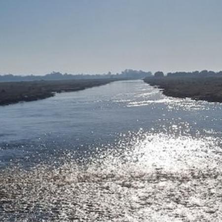 Reclamo a Milei por obras paralizadas en el Río Salado